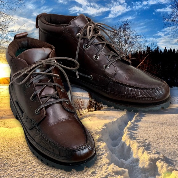 Hh Brown Goretex Chukka Boots Mens 15n 